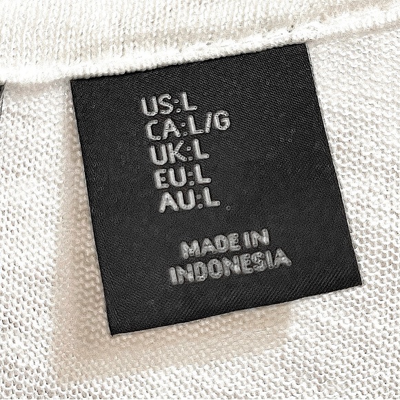 Tahari White Linen Jersey Longline Open Front Lightweight Cardigan Sweater Large - Picture 9 of 9